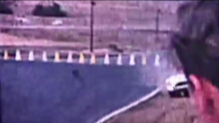 Dave MacDonald races the Carroll Shelby Cobra 260ci to its first ever win at Riverside International Raceway